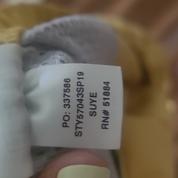 Women's Yellow Patagonia Shorts - Picture 5 of 5